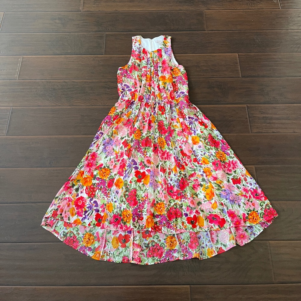 DB Established 1962 Women's floral sleeveless lined maxi dress Sz 10